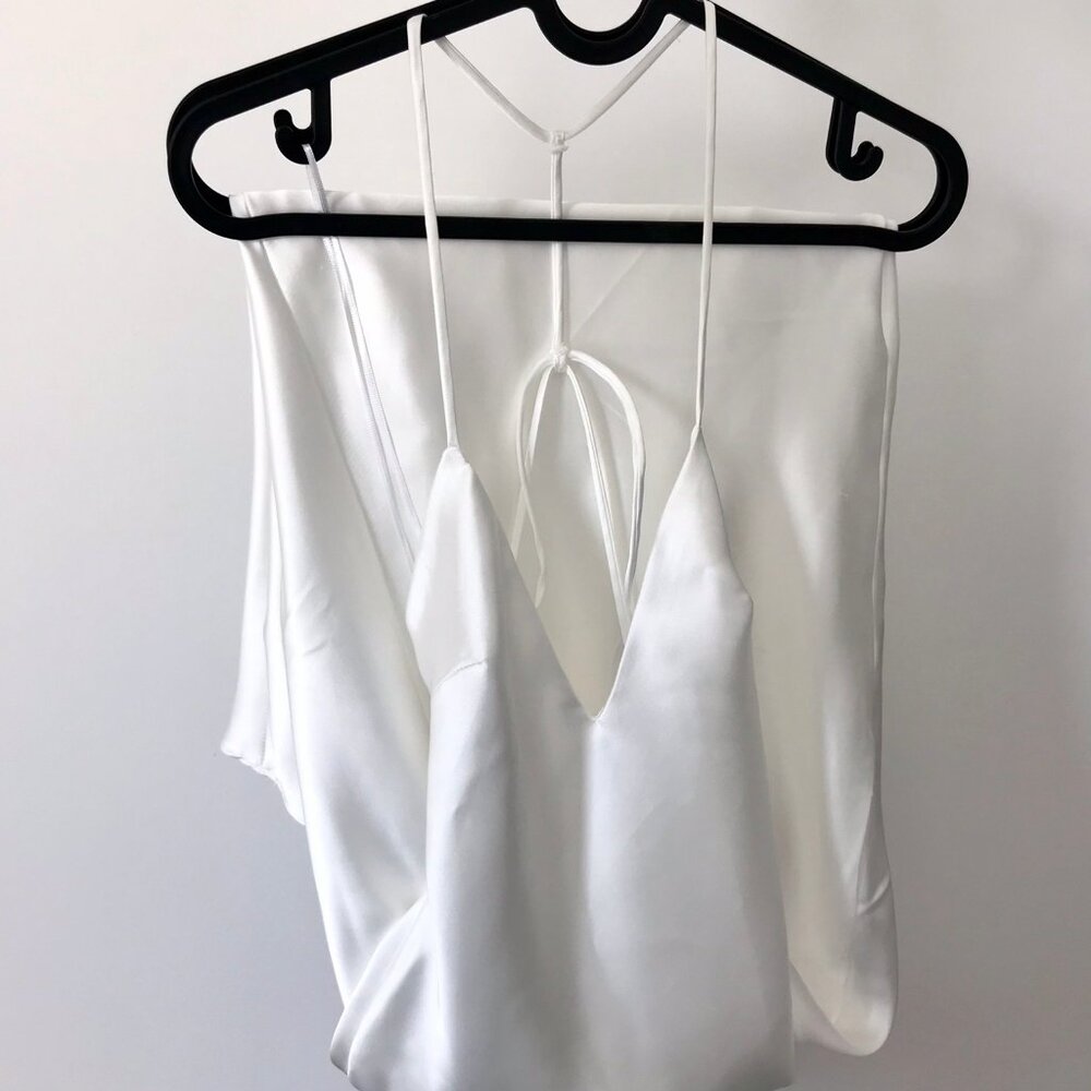 Zara White Strappy Dress